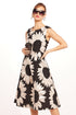 Hiroki Dress - Silver Bloom